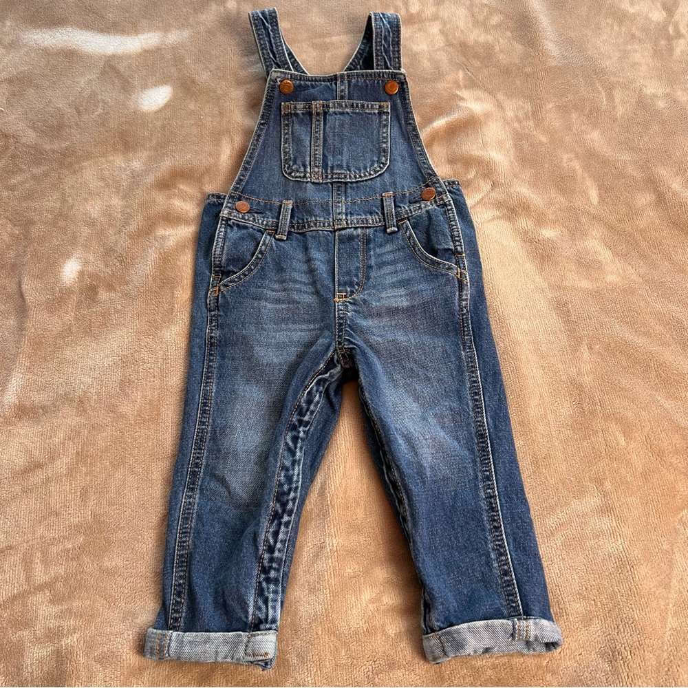 OLD NAVY Vintage Style Western Farmer Overalls in a Faded Wash - Size 2T | Fall